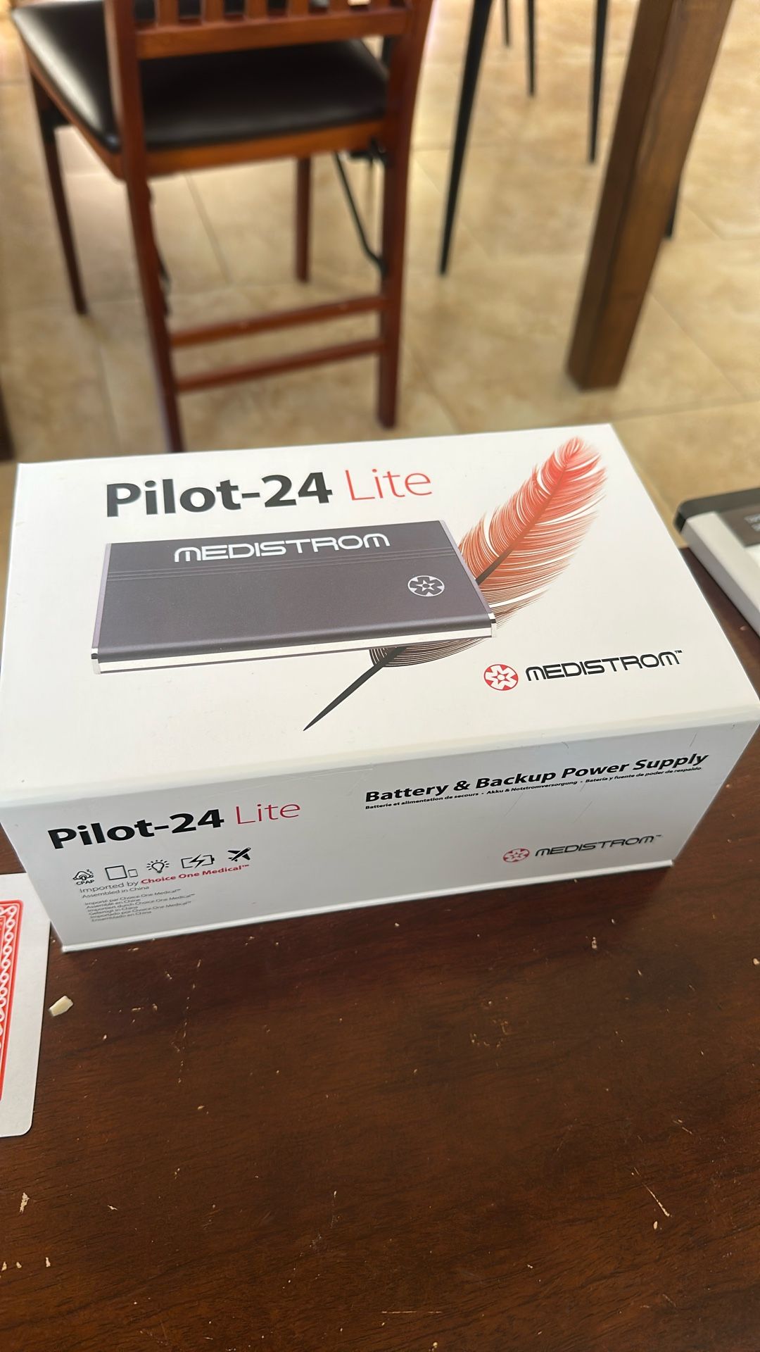 Medistrom Pilot-24 Lite CPAP Battery Backup Power Supply (for Resmed)