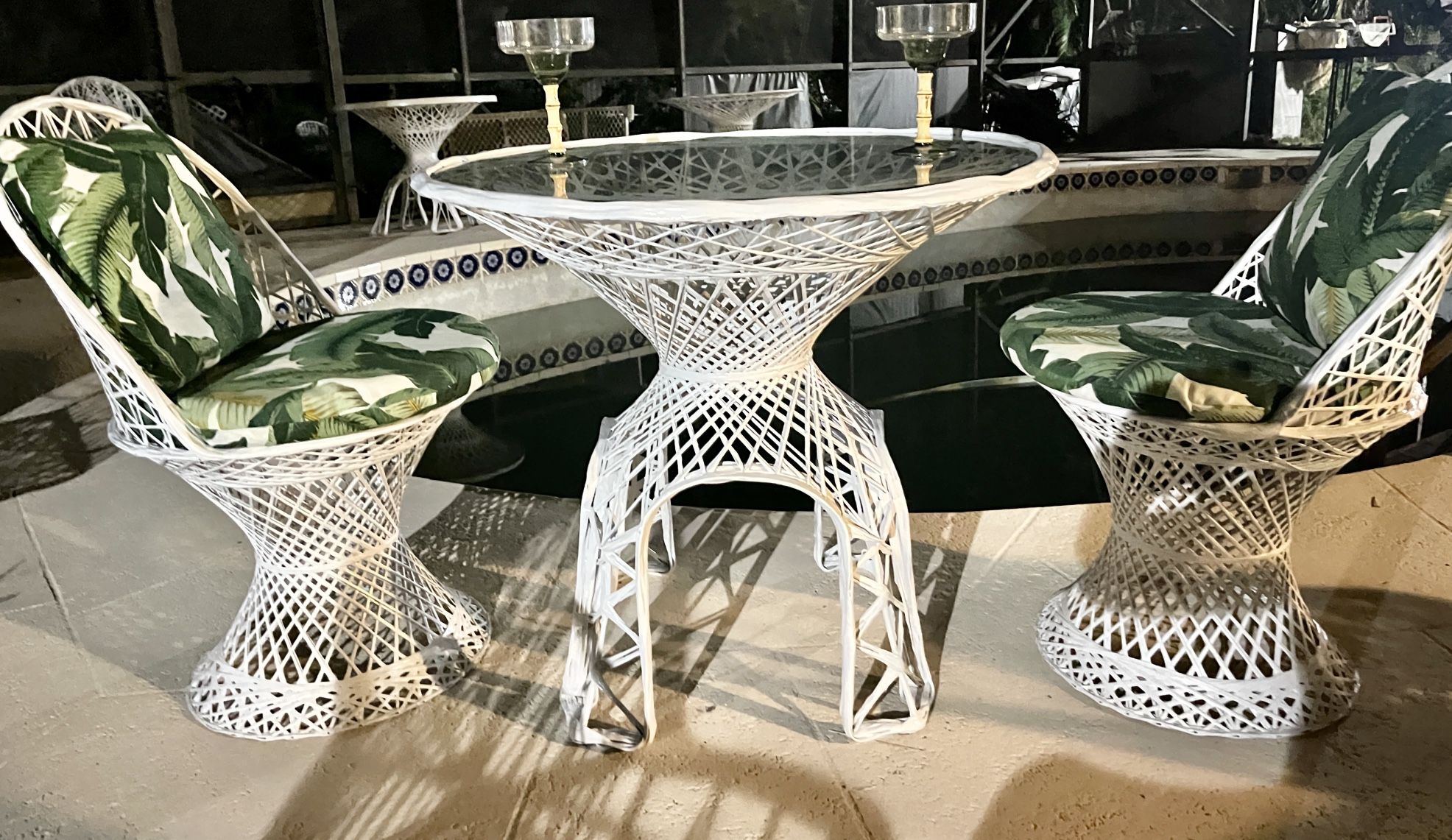 MCM Woodard Eiffel Tower Tulip Bistro