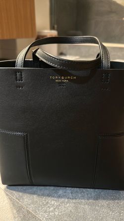 Tory Burch black leather bag Mint Condition