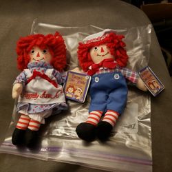 Raggedy Ann And Andy Doll  