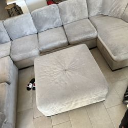 Grey Sectional Sofa 