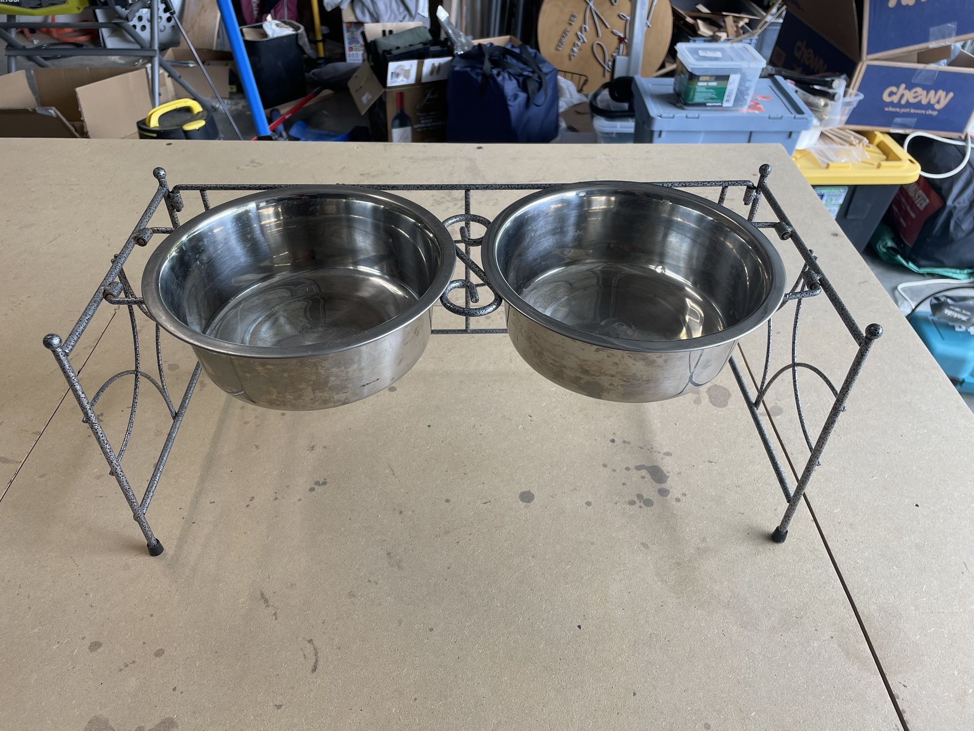 Elevated Dog Bowls With Stand