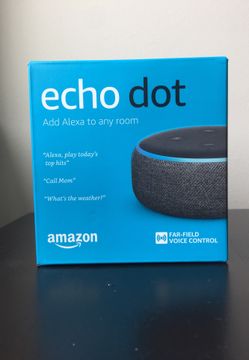 Echo dot 3rd generation charcoal