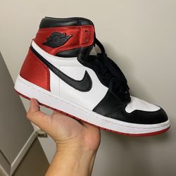 Satin Jordan 1 Black Toe 