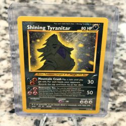 Shining Tyranitar Holo