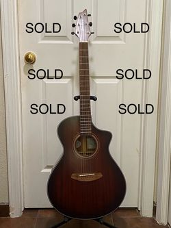 Breedlove Wildwood Concert Satin Whiskey Electric Acoustic Guitar