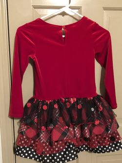 GIRLS SIZE 6 BONNIE JEAN VALENTINES DAY DRESS