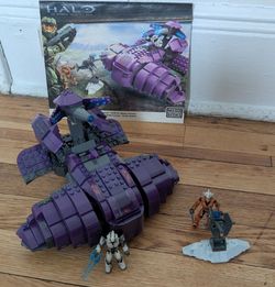Halo Mega Bloks 96832 Covenant Wraith Tank Set