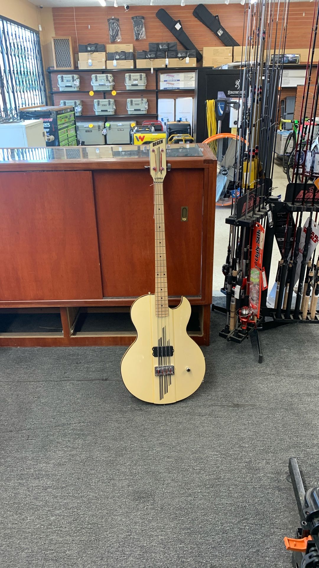 Degen 4 String Electric Bass 34” Scale