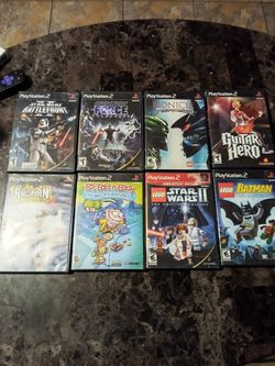 Ps2 game lot