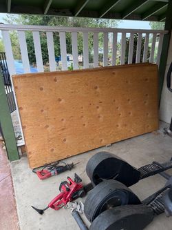 Large Plywood Sheet Panel