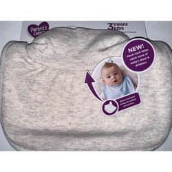 (2) Parent's Choice Newborn/Infant 3 Pack Unisex Unique Mock-Neck Drool Bib Set