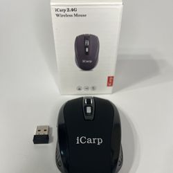 iCarp Wireless Mouse Mobile Optical 2.4G