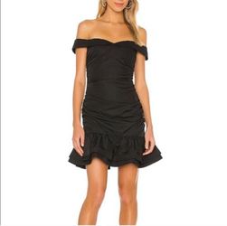Black Formal Mini Dress