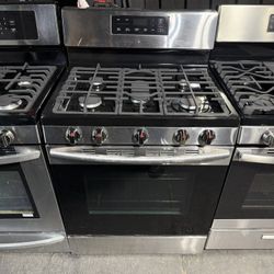 Samsung Stainless Steel 5 Burner Range Stove 