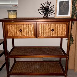 Wood Accent Table Or Nightstand