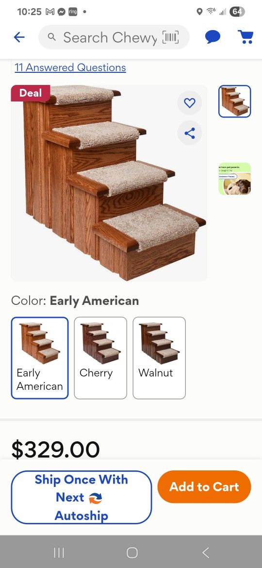 Dog Pet Stairs