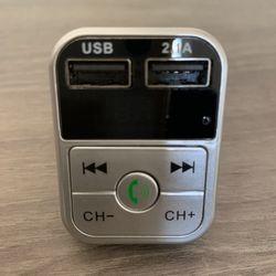 Wireless Bluetooth Car Kit Handsfree Talk MP3 player fm transmitter dual car charger