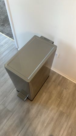Stainless Steel Garbage Can Square