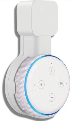 Alexa Echo Dot With Wall Mount White