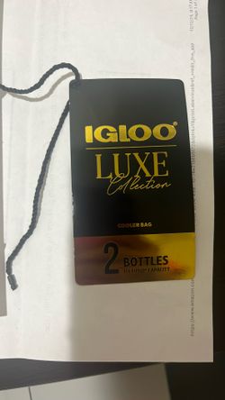 Igloo Luxe 2 Bottle Cooler Bag New