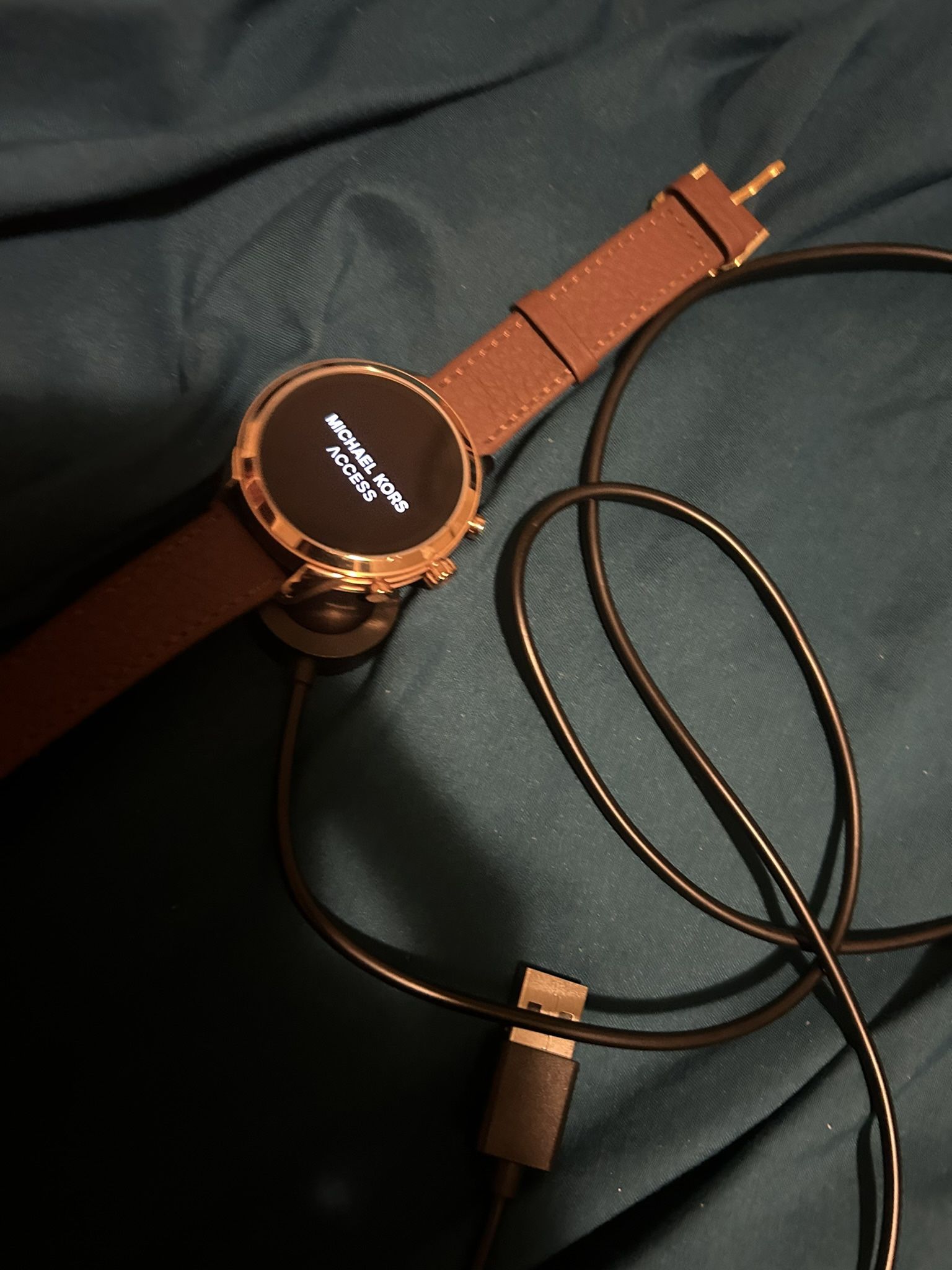 Michael Kors Gen 4 Genuine Smart Watch fully working W/ Custom Band