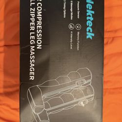 Nekteck - air Compression Full Zipper Leg Massager - Open Box/never Used/ Brand New