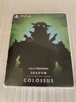 Shadow of The Colossus Steelbook Case PS4/PS3/PS2 (NO GAME DISC) "CUSTOM"