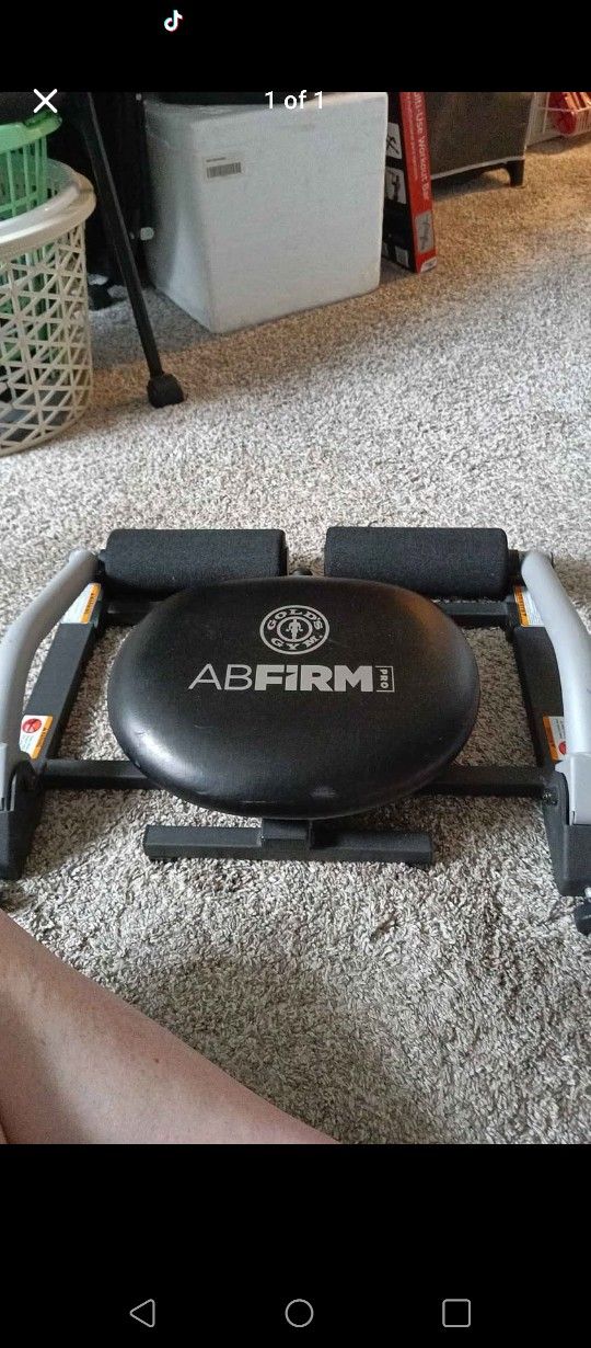 GOLD'S GYM AB FIRM PRO