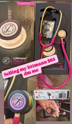 Littmann stethoscope pink rainbow