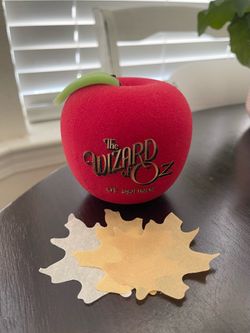 A Perfect Red Apple From The Wizard of Oz Show at The Sphere Movie Theater in Las Vegas Collectible NICE!