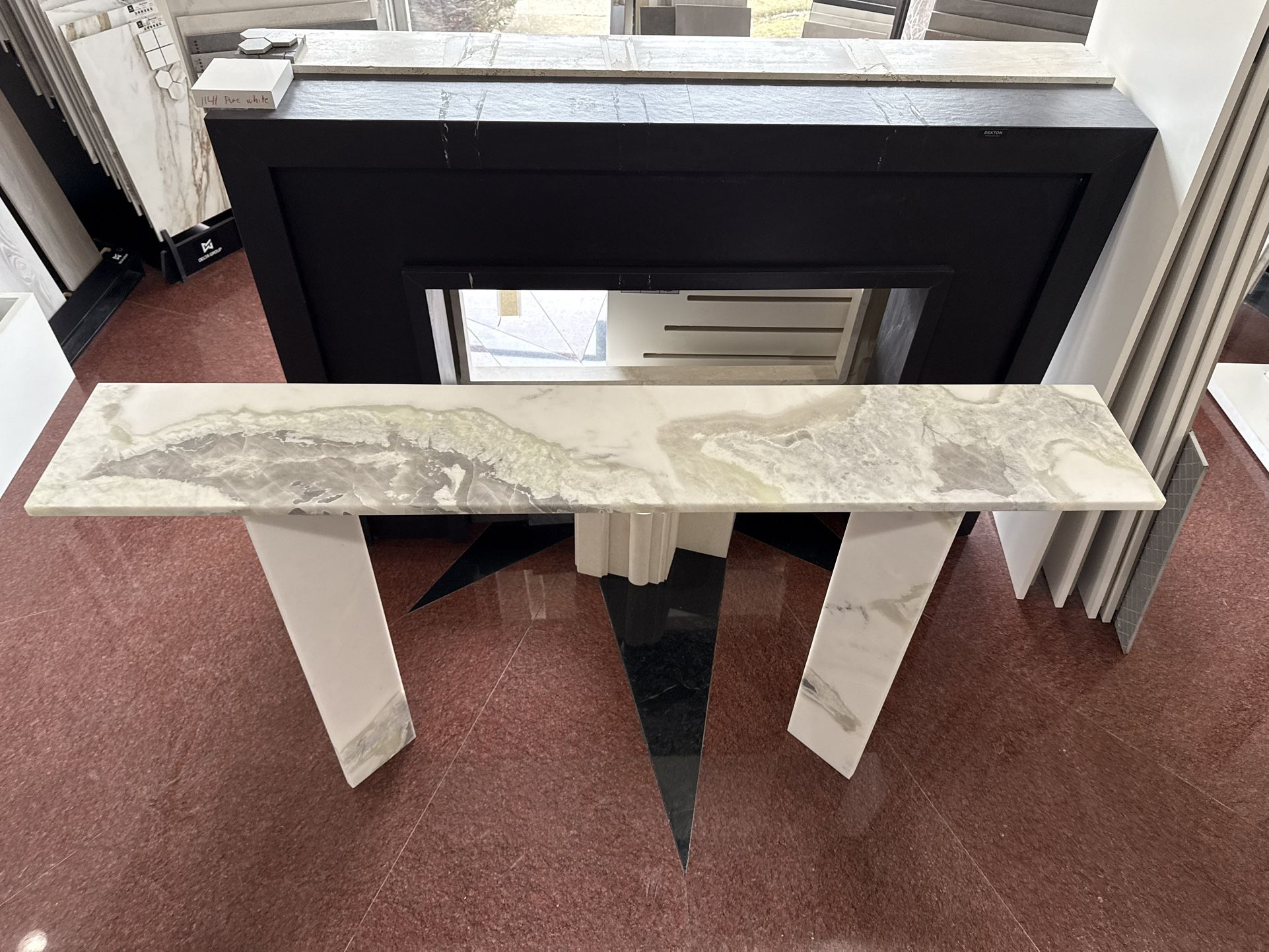 Natural Stone Marble Console (delivery)