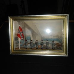 Vintage Confederate Lead Soldiers