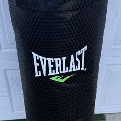 Everlast EVERSTRIKE Punching Bag With Wall Mount Attachments