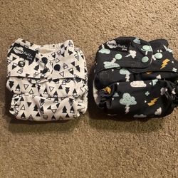 Funky Fluff AIO Cloth Diapers