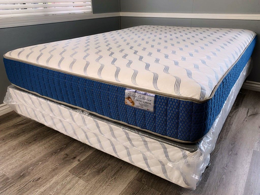 Queen Supreme Ortho Matres Andboxspring!!