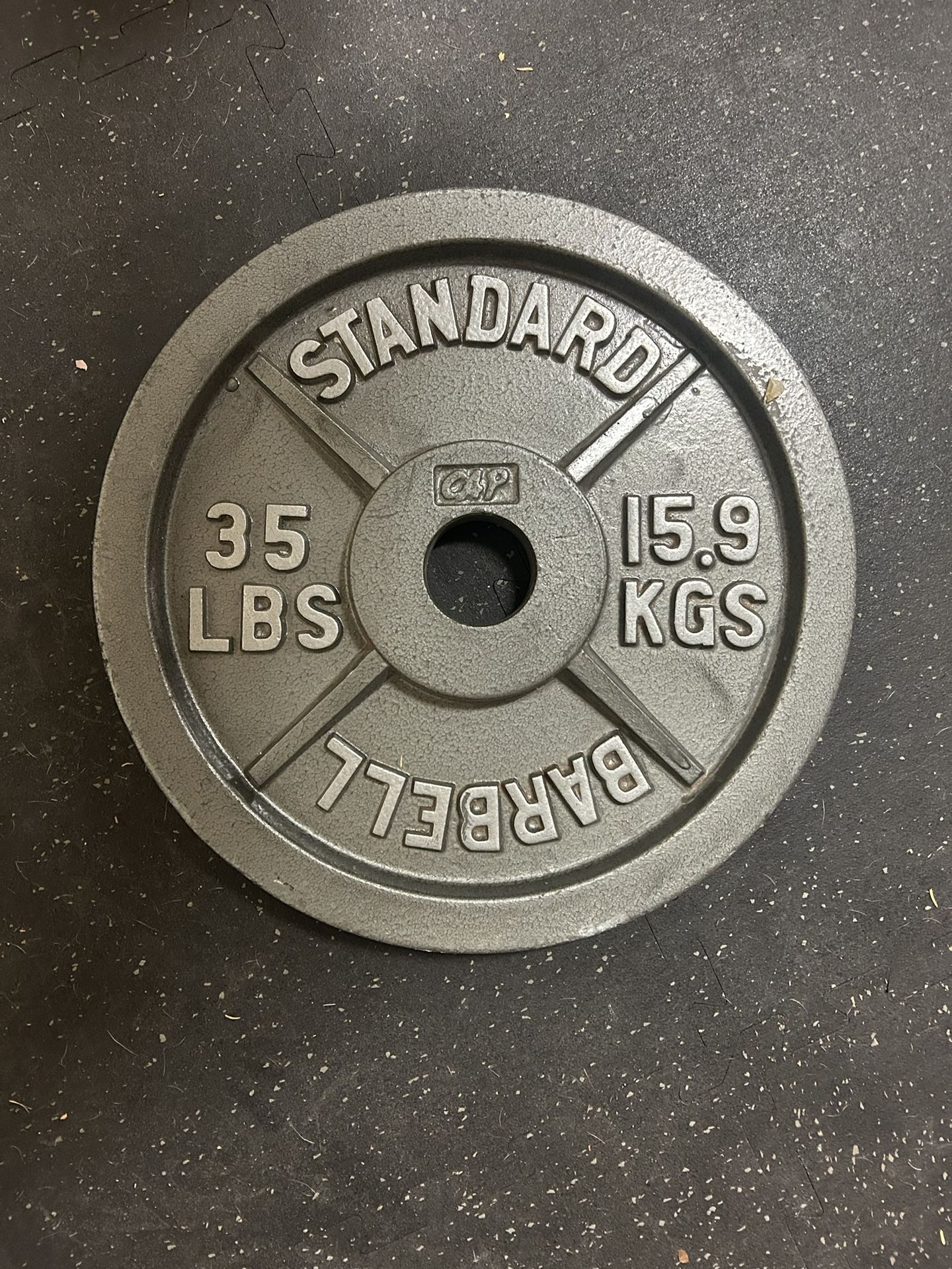 Cast Iron Olympic Plate Set(45,35,25,10,5,2.5)
