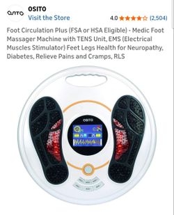 Electronic Muscle Stimulator Foot Massager
