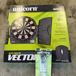 Electronic Dart Board And Darts
