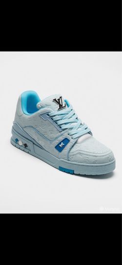 Louis Vuitton blue trainers