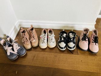 Cute Girl Nike And Boots Size 8 To 9