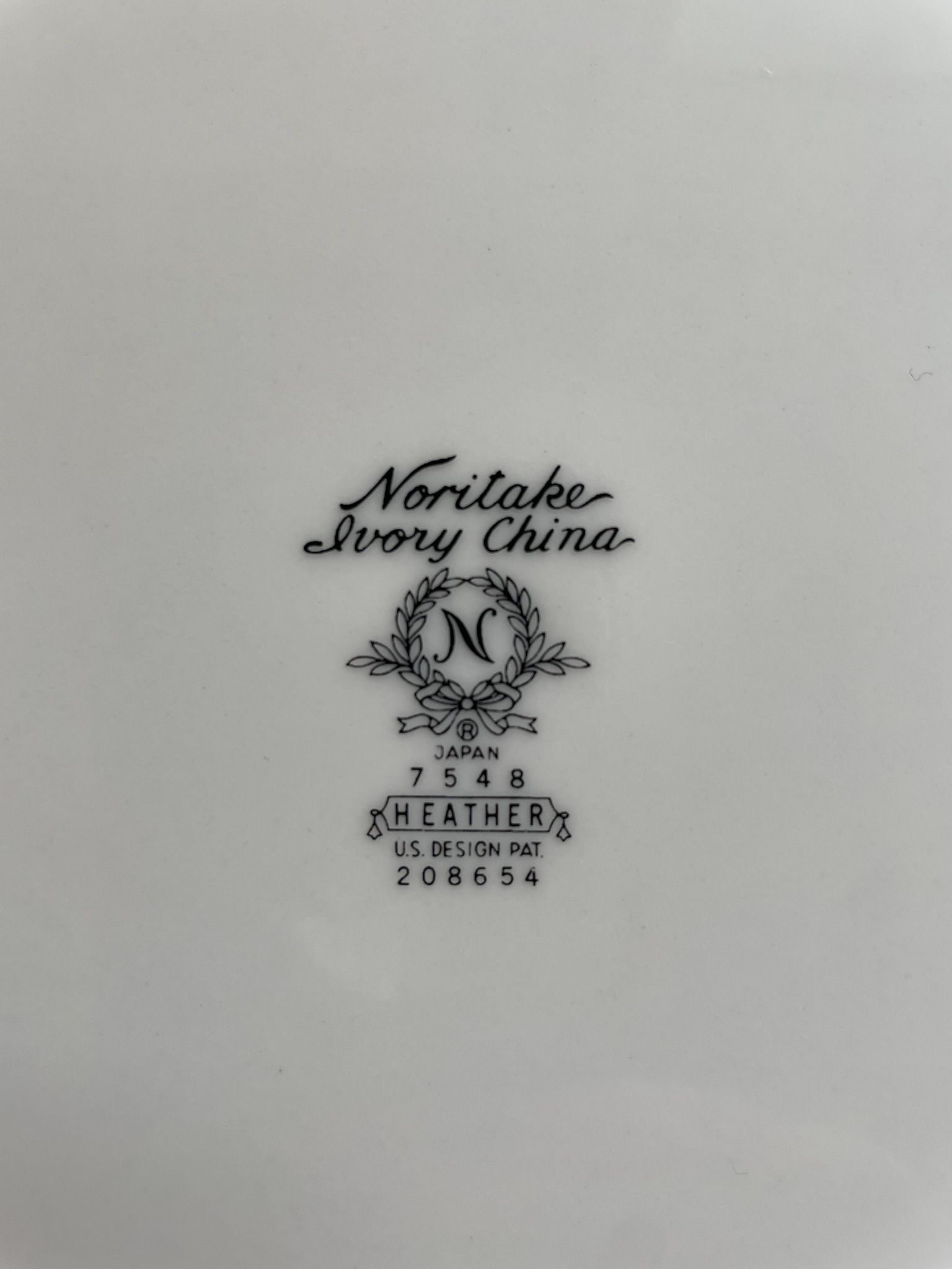 Noritake Ivory China. Heather-7548