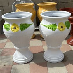 New Flower Pots Made Out Of Clay Perfect Gift 