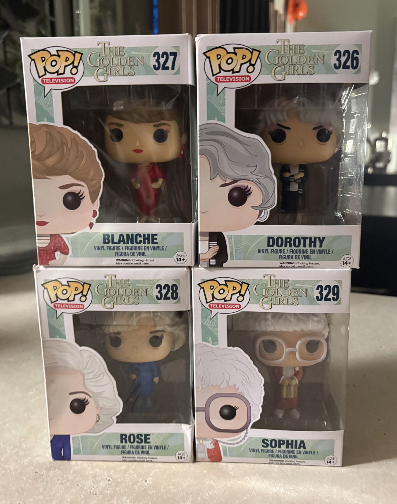 The Golden Girls Funko Pops!