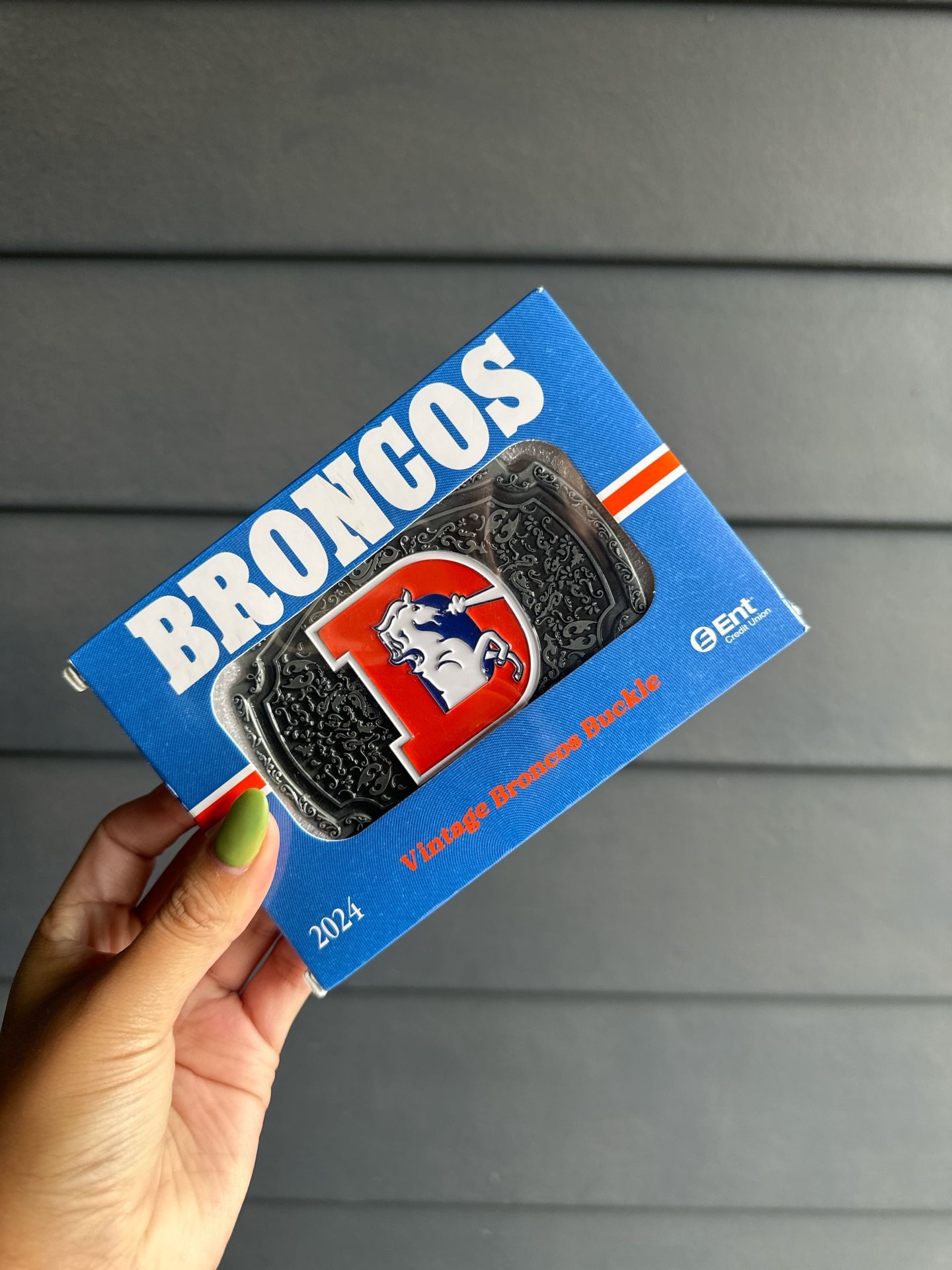Denver Broncos Belt Buckle