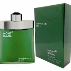 Individuel Tonic by Mont Blanc Men's Eau De Toilette Spray 2.5 oz