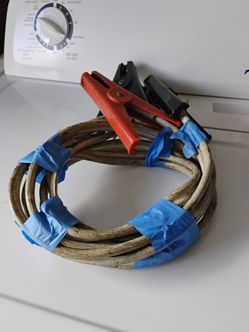 Vintage jump cables