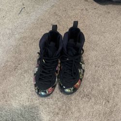 Nike Floral Foamposite Size 13
