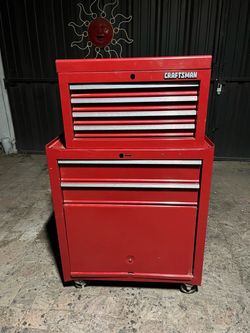 Craftsman 2-tier Metal Toolbox *No Keys*