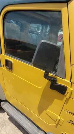 Jeep Wrangler TJ Full Doors Steel Yellow Fits 1(contact info removed)